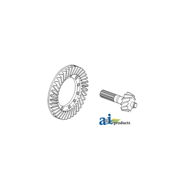 Crown Wheel & Pinion Set 6" x12" x20"